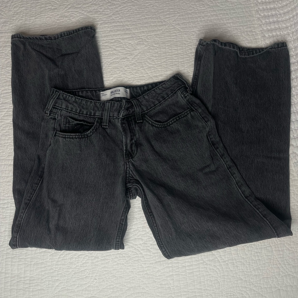 Hollister Black Flare & Wide Leg Jeans